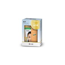 Kit Proteçao Solar Isdin Facial Protetor Fusion Water FPS 60 50ml e Soluçao Micelar 400ml