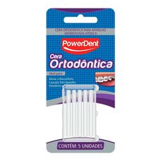 Cera Ortodôntica Powerdent com 5 Unidades