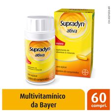 Supradyn Ativa Bayer com 60 comprimidos